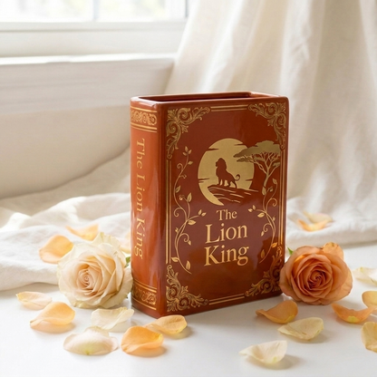 The lion king vase